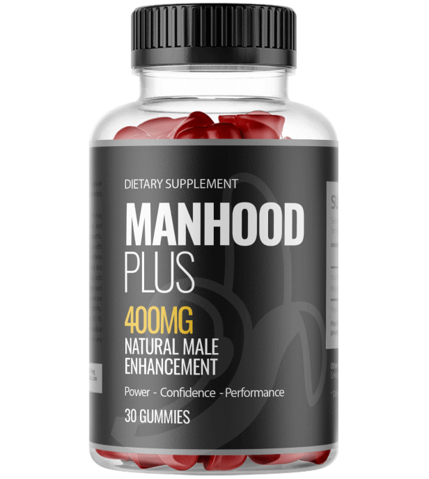 Manhood Plus - frasco de gomitas